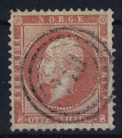 Norway: Yv Nr 5 1856 Used - Usados