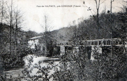 Cpa  86  Pont De Malvaux  Pres  Lusignan - Lusignan