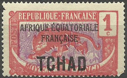CHAD..1924..Michel # 19...MLH. - Unused Stamps