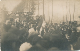 BISCHWILLER - GUERRE 1914-18 - Belle Carte Photo Représentant L'entrée De La Division D'Artillerie à Bischwiller En 1918 - Bischwiller