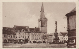 AK Kaaden Kadan Markt ? Rathaus Denkmal Gasthof Zur Sonne Sparkasse Fritz Krause A Klösterle Pürstein Komotau Saaz Brüx - Sudeten