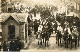 BOURG DE PEAGE (26) Carte Photo Fete Cavalcade Belle Animation - Other & Unclassified