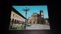 C-19141 CARTOLINA VIGEVANO - PIAZZA DUCALE - IL DUOMO PANORAMA - Vigevano