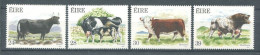 135 IRLANDE (Eire) 1987 - Bovin Vache Taureau (Yvert 628/31) Neuf ** (MNH) Sans Trace De Charniere - Unused Stamps