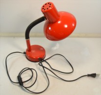 Lampe Rouge Années 1980 - Lámparas Y Arañas