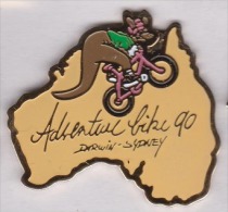 Cyclisme Vélo , Adventure Bike 90 , Darwin - Sydney , Australie , Kangourou - Wielrennen