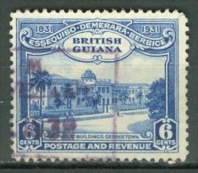 BRITISH GUIANA 1931: YT 140 / Sc 208, O - FREE SHIPPING ABOVE 10 EURO - Guayana Británica (...-1966)