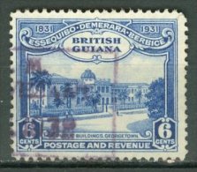 BRITISH GUIANA 1931: YT 140 / Sc 208, O - FREE SHIPPING ABOVE 10 EURO - Guyana Britannica (...-1966)