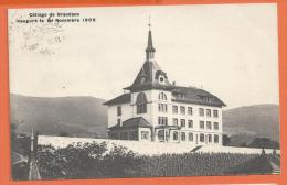 Nov118, Grandson, Collège, Inauguré Le 1er Novembre 1909,  Circulée 1909 - Grandson