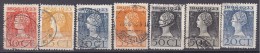 Netherlands1923:Lot Of 7 Used - Oblitérés