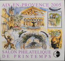 FEUILLET SOUVENIR CNEP - 2005 - Salon Philatélique De Printemps à Aix-en-Provence - N° 43 - NEUF** - SUPERBE - - CNEP