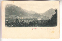 A 6700 BLUDENZ, Panorama Vom Bürsenberg, Ca. 1905, Stengel-Verlag - Bludenz