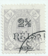 Portoguese India 1902 King Carlos   2 1/2 Reis On 9 Reis - Used - Scott #233 - Portuguese India