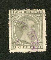 W1086    Scott #144  (o)    Offers Welcome! - Cuba (1874-1898)