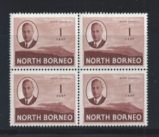 NORTH BORNEO SC 244 X 4  MNH 2. - North Borneo (...-1963)