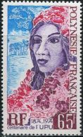 FN1261 Polynesia 1974 Women And UPU Emblem 1v MNH - Neufs