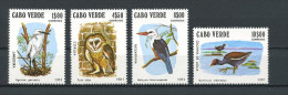 CAP VERT 1981 N° 450B/450E ** Neufs  = MNH  Superbes  Cote 4,25 € Faune Oiseaux Aigrette Birds Fauna Animaux - Kaapverdische Eilanden