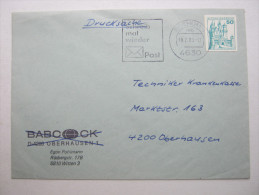 1983, Ganzsachenausschnitt  Auf Brief - Postcards - Used