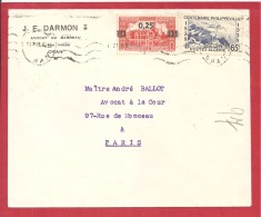 Y&T N°143+148  ORAN Vers FRANCE     Le    1931 - Covers & Documents