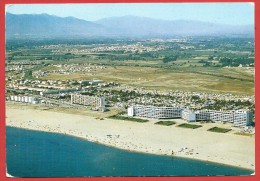 CARTOLINA VG FRANCIA - SAINT CYPRIEN PLAGE - Panorama Aereo - 10 X 15 - ANNULLO TARGHETTA 1982 - Saint Cyprien