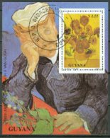 GUYANA 1990: YT 2351, Van Gogh, O - FREE SHIPPING ABOVE 10 EURO - Guyane (1966-...)