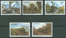 GUYANA 1990: YT 2345 - 2349, O - FREE SHIPPING ABOVE 10 EURO - Guyane (1966-...)