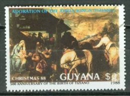 GUYANA 1988: YT 2050Y, O - FREE SHIPPING ABOVE 10 EURO - Guyane (1966-...)