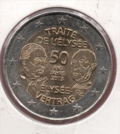 FRANCIA - 2 Euros 2013 - TRATADO ELYSEO - Verzamelingen