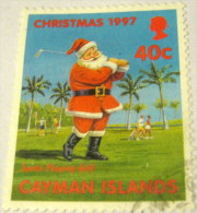 Cayman Islands 1997 Christmas 40c - Used - Cayman (Isole)