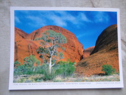 Australia  - The OLGAS   Im KATA-TJUTA   N.P. - Northern Territory  -  German  Postcard    D121158 - Zonder Classificatie