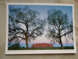 Australia  - AYERS ROCK  -Uluru  National Park - Northern Territory  -  German  Postcard    D121163 - Non Classificati