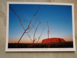 Australia  - AYERS ROCK  -Uluru  National Park - Northern Territory  -  German  Postcard    D121165 - Sin Clasificación