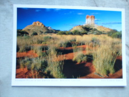 Australia  - Chambers Pillar  -Simpson  Desert  - Northern Territory  -  German  Postcard    D121168 - Zonder Classificatie