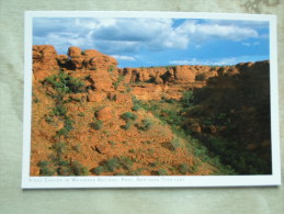 Australia  -Kings Canyon - Watarrka  N.P.  - Northern Territory  -  German  Postcard    D121174 - Unclassified