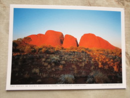 Australia  -  The Olgas  - Uluru N.P.   Northern Territory  -  German  Postcard    D121200 - Zonder Classificatie