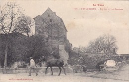 PUYLAURENS   LE LAC ET LE CHATEAU - Puylaurens