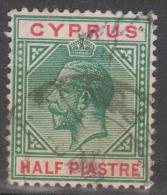 Cyprus, 1912, SG 75, Used, Wmk Mult Crown CA - Cyprus (...-1960)