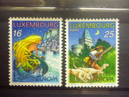 THEMA EUROPA LUXENBURG 1368/1369  Xx ( YVERT ) COTE : 4.50 EURO ( D ) - 1997