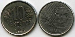 Brésil Brazil 10 Centavos 1994 KM 633 - Brazil