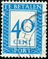 OLANDA, NETHERLAND, HOLLAND, SEGNATASSE, 1947, FRANCOBOLLO USATO, Mi P97X, ScoTT J99, YT T98 - Taxe