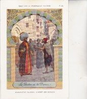 CARTE CHROMO -PUBLICITE - PHOSPHATINE FALIERES -PL 23 - LE PACHA ET LE DERVIS - Sonstige & Ohne Zuordnung