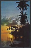 Tahiti, Tiva, Tahaa, Beautiful Sunset. - Tahiti