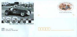 Enveloppe + Carte Prêt à Poster: 100 Ans Du Grand Prix De France - La Coupe Gordon Bennett / Sport Automobile (2) - Collections & Lots: Stationery & PAP