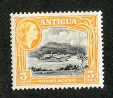 W1228  Antiqua 1953   Scott #110*   Offers Welcome! - 1858-1960 Colonia Britannica