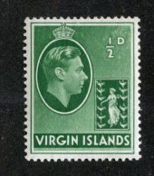W1249  Br.Virgin 1938   Scott #76*   Offers Welcome! - British Virgin Islands