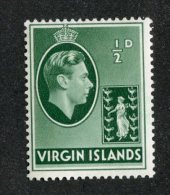 W1250  Br.Virgin 1938   Scott #76*   Offers Welcome! - British Virgin Islands