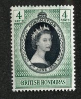 W1288  Br.Honduras 1953   Scott #143*   Offers Welcome! - British Honduras (...-1970)