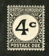 W1291  Br.Honduras 1923   Scott #J3*   Offers Welcome! - Honduras Britannico (...-1970)