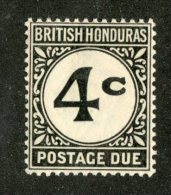 W1291  Br.Honduras 1923   Scott #J3*   Offers Welcome! - Honduras Británica (...-1970)