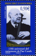 ANDORRA FRANCESA 2006 - 130º  ANIVERSARIO DE PAU CASALS  - YVERT Nº 629** - Ungebraucht